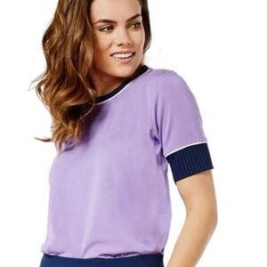 BELYN KEY Golf Shirt Lavender XSmall